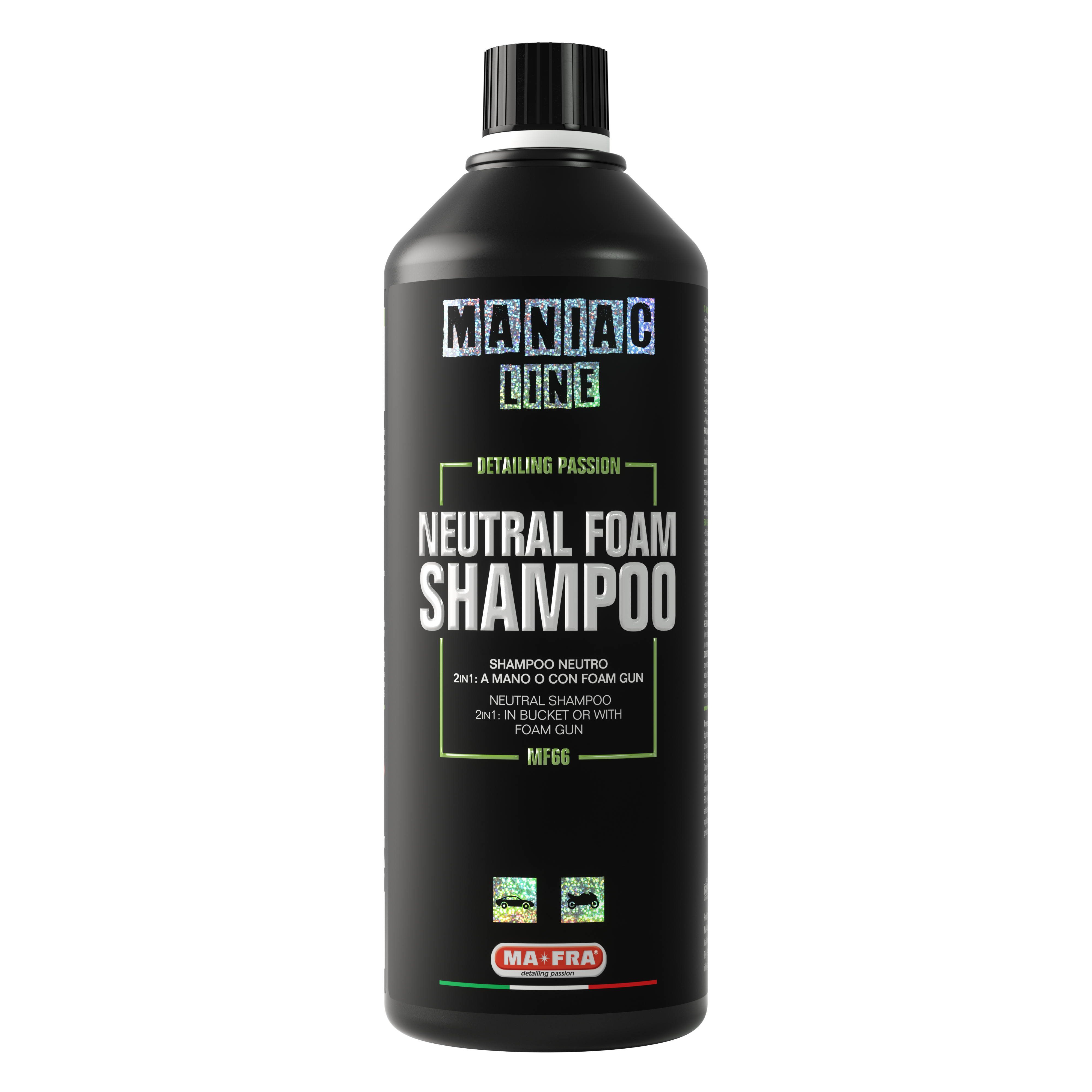 Maniac Line Neutral Foam Shampoo | pH-Neutral – Parks Car Care
