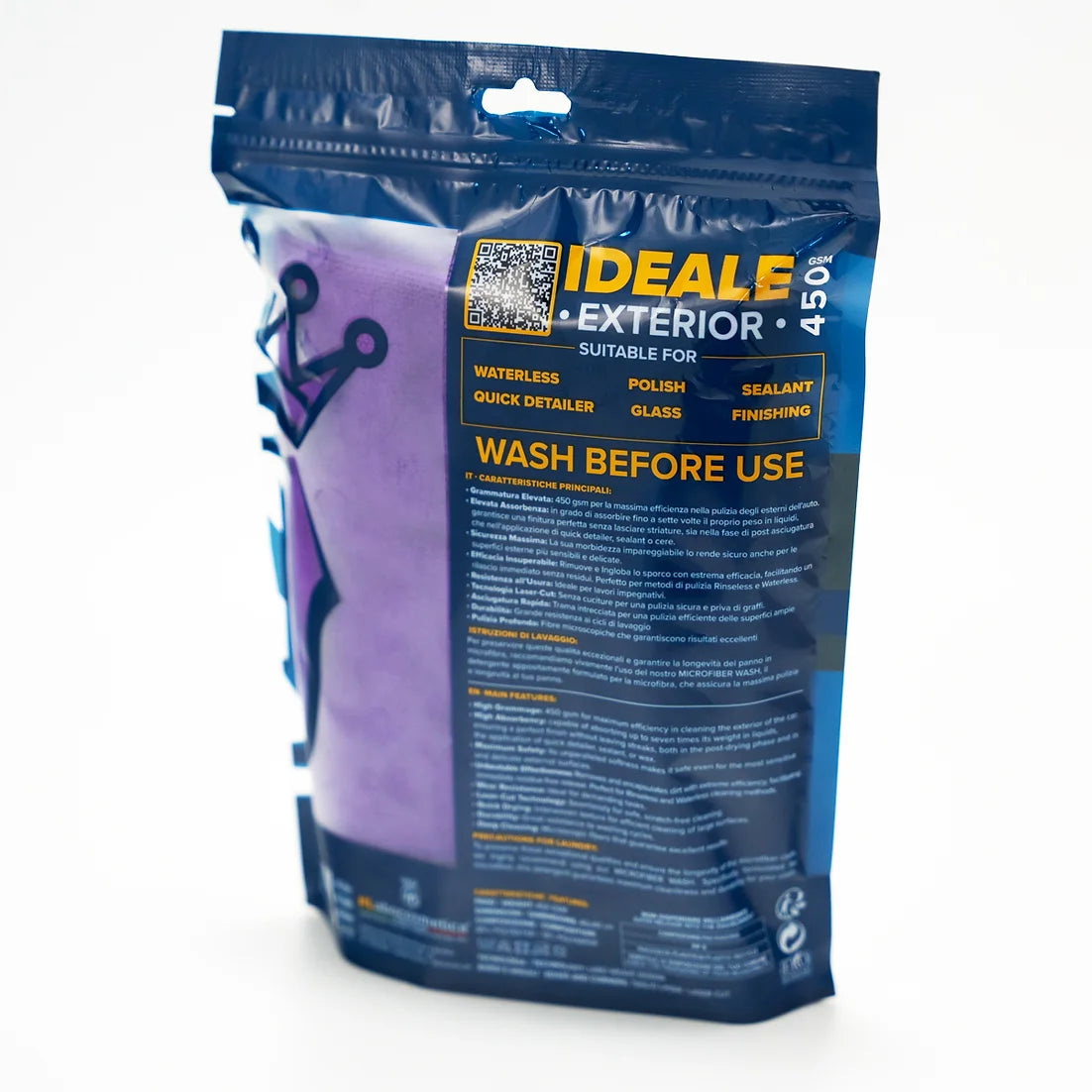 IDEALE - Exterior Microfiber Cloth (Pack 2 pcs)