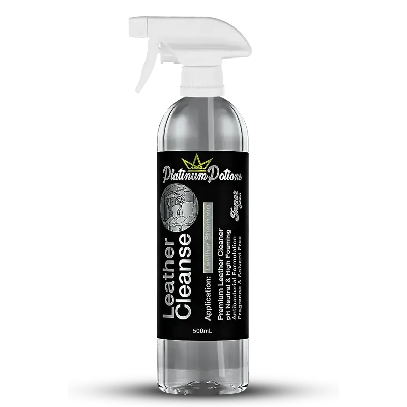 Platinum Potions Gentle & Effective Leather Cleaner | Leather Cleanse