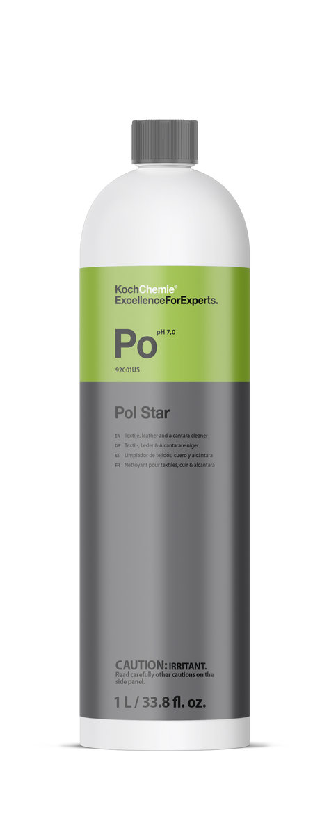 Koch Chemie Pol Star  Interior Leather and Textile Cleaner (5L) - iRep  Auto Detail Supply