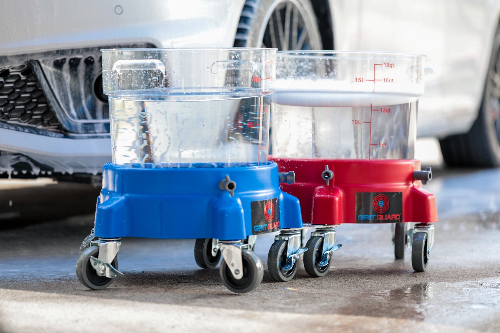 Dual Bucket Complete Washing Package