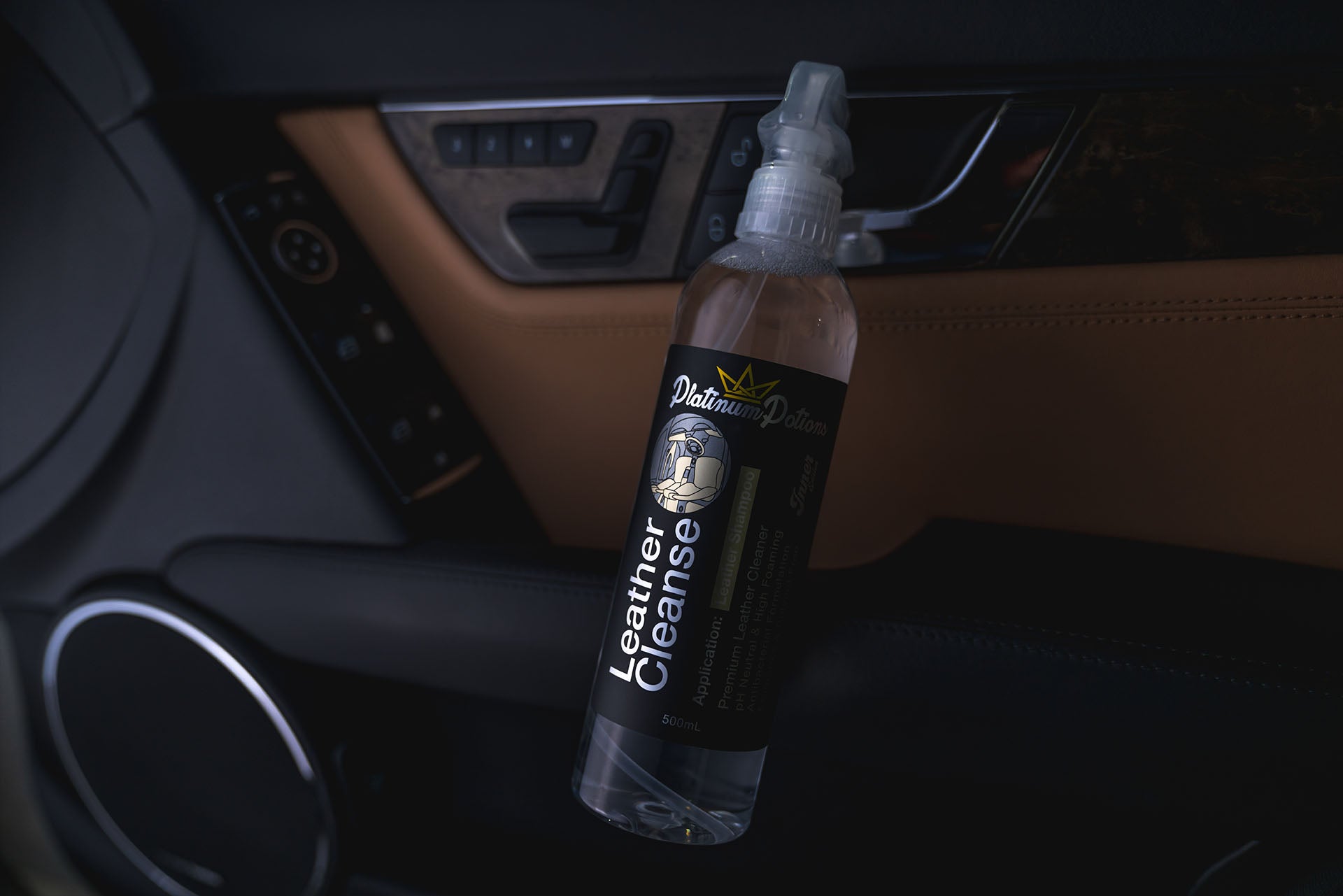 Platinum Potions Gentle & Effective Leather Cleaner | Leather Cleanse - Parks Car Care