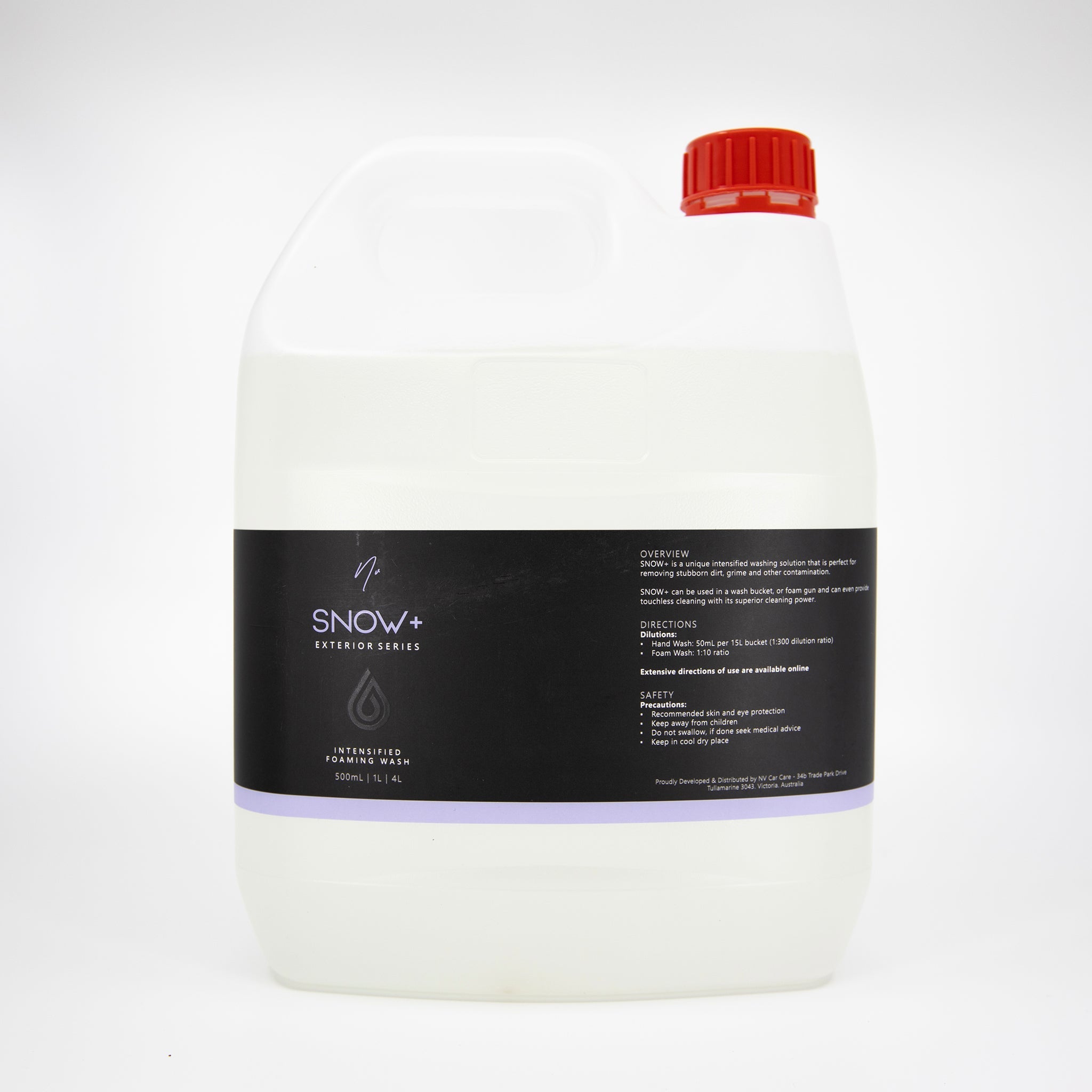 Nv Snow+ | Decontamination Car Soap | 4 L
