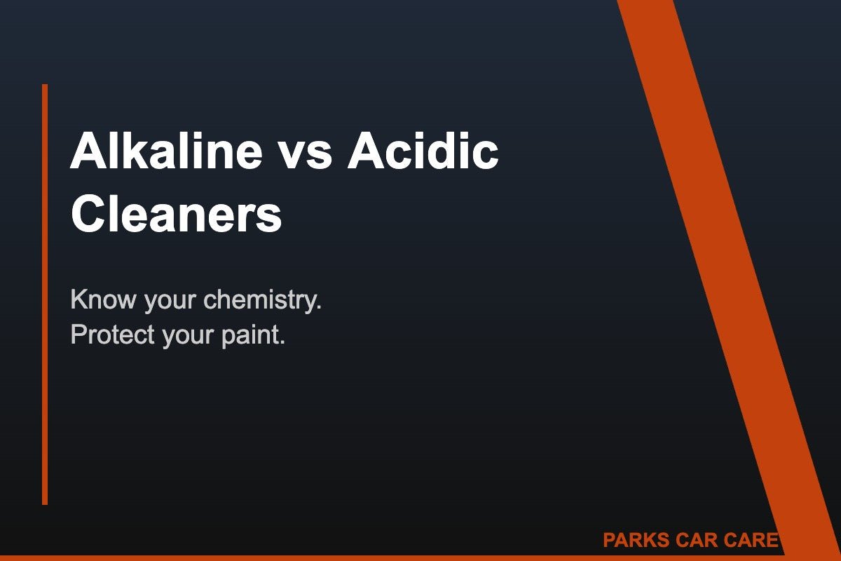 Alkaline vs Acidic Cleaners: What They Do and When to Use Them