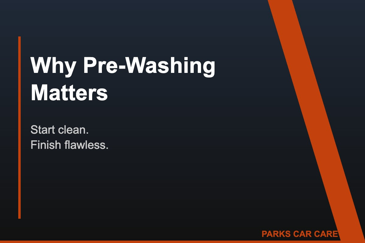 Why Pre-Washing Matters More Than Most People Think