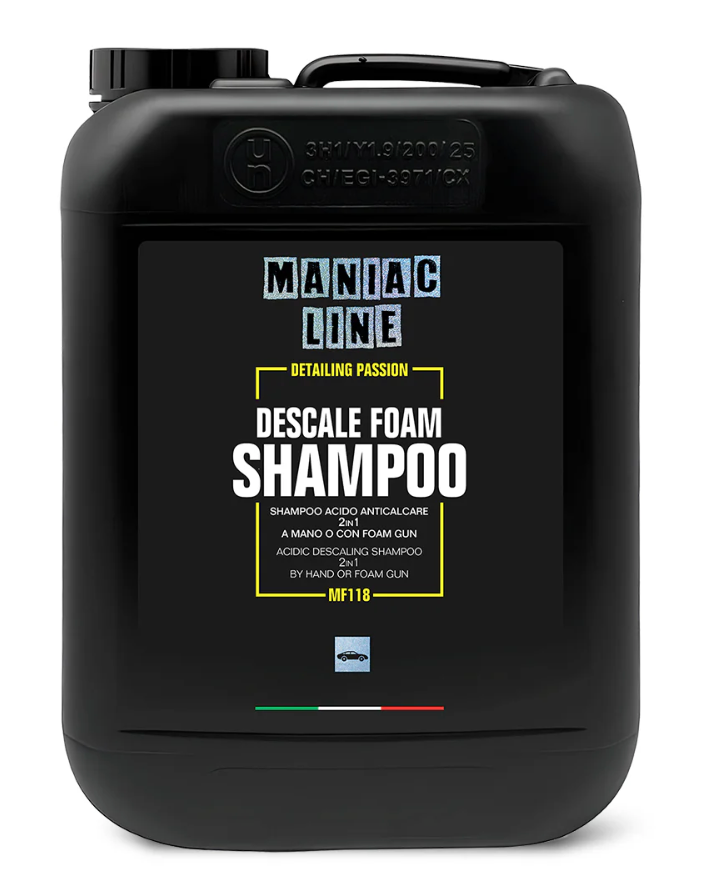 Maniac Line Descale Foam Shampoo – Removes Limescale & Road Film (5L)