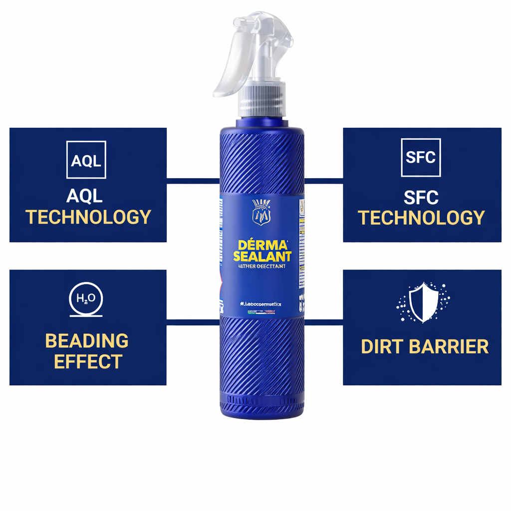 Labocosmetica DERMA SEALANT Leather Protectant Coating | Invisible Breathable Barrier Resists Liquids | 250ML