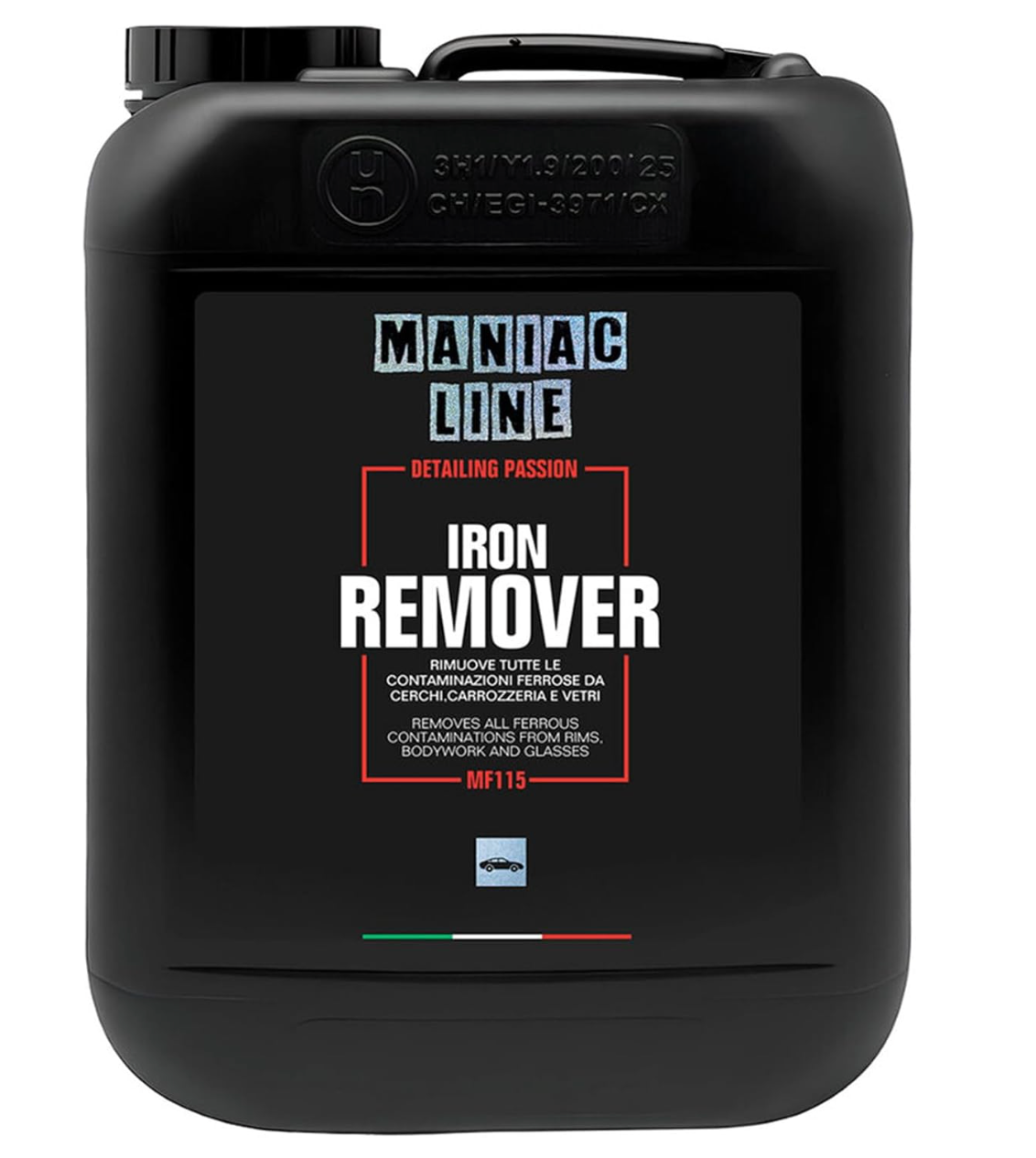 Maniac Line Iron Remover 5L | Brake Dust & Metal Contaminant Cleaner | 5L