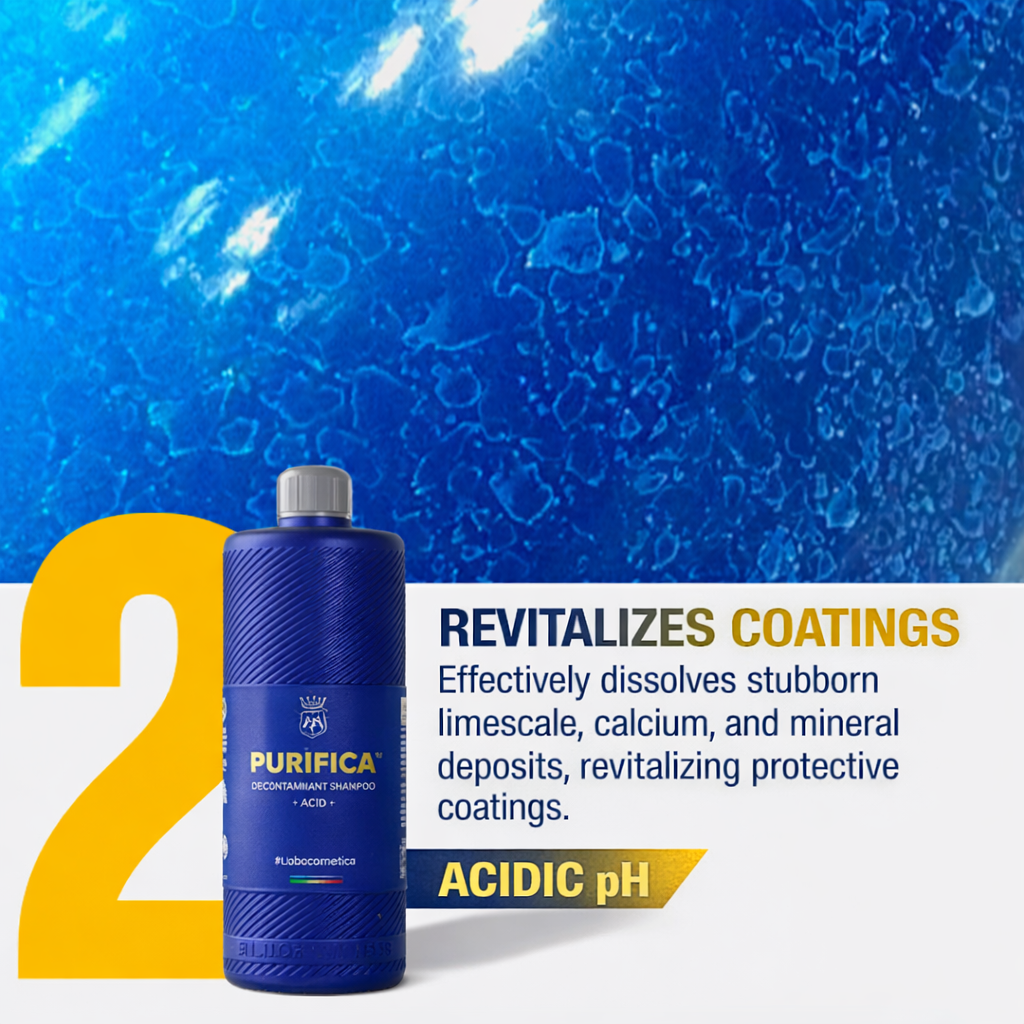 Labocosmetica PURIFICA Acid Decon Shampoo | Multi-Stage Wash and Decon Combined in a Single Step