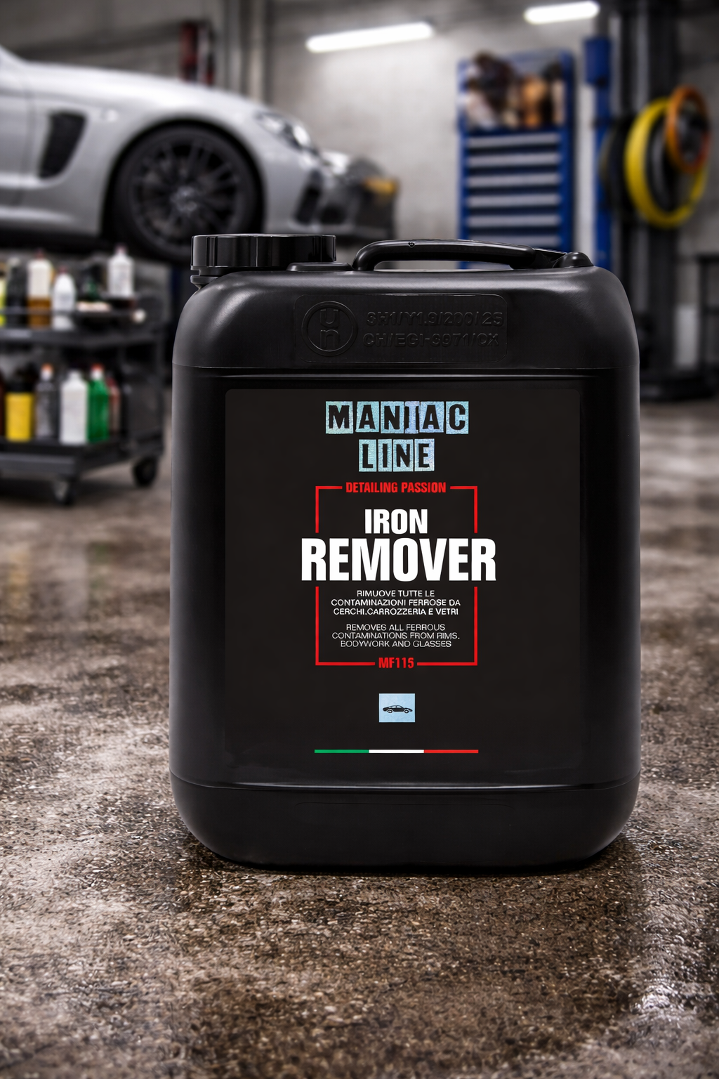 Maniac Line Iron Remover 5L | Brake Dust & Metal Contaminant Cleaner | 5L