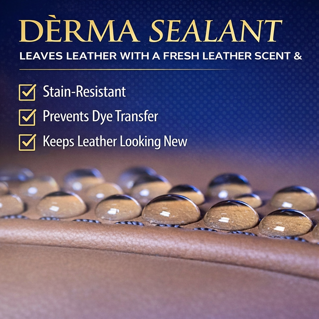 Labocosmetica DERMA SEALANT Leather Protectant Coating | Invisible Breathable Barrier Resists Liquids | 250ML