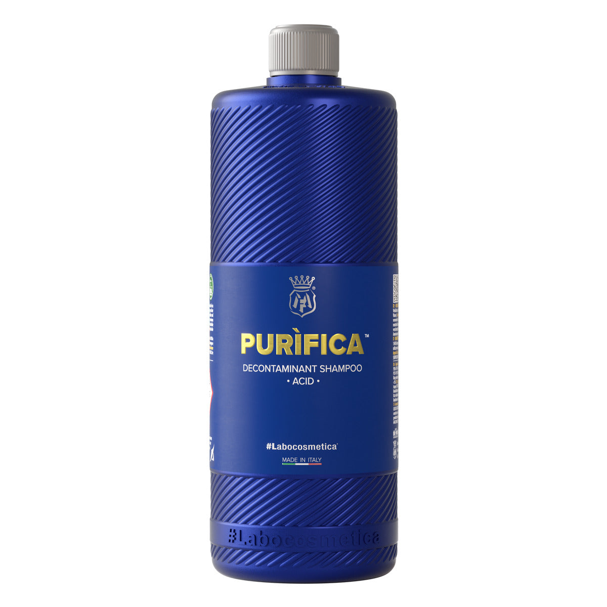 Labocosmetica PURIFICA Acid Decon Shampoo | Multi-Stage Wash and Decon Combined in a Single Step
