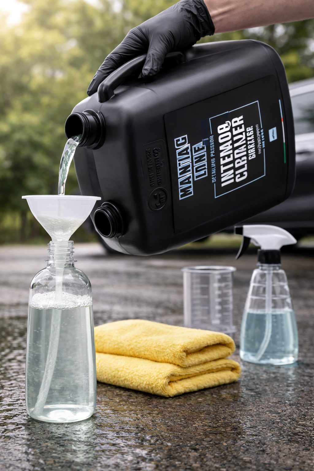 Maniac Line Interior Cleaner Purifier – Cleans & Refreshes Interiors (5L)