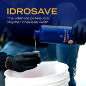 Labocosmetica IDROSAVE Polymer Rinseless Wash | Water-Saving pH Neutral No-Rinse Wash and Protect