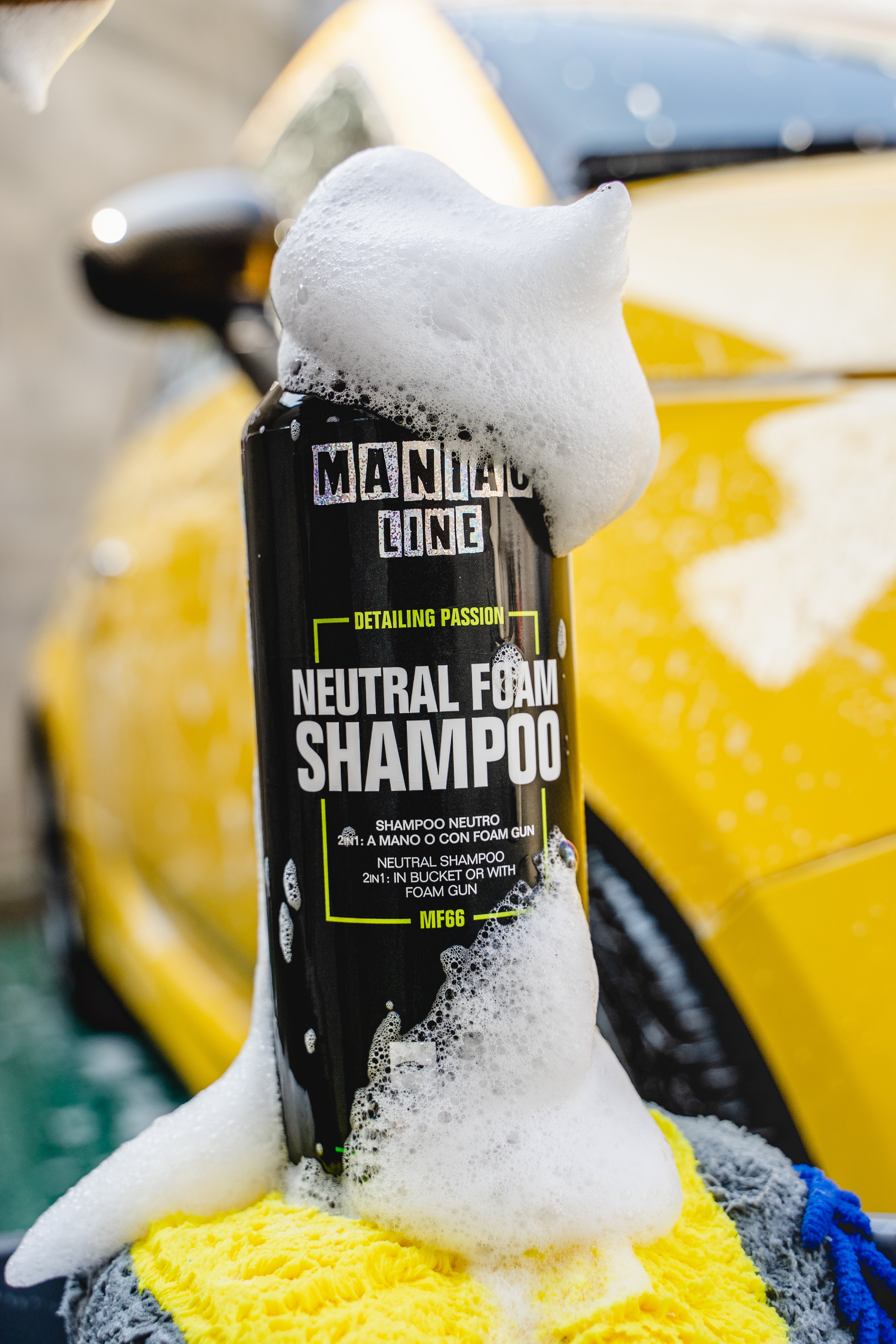 Maniac Line Neutral Foam Shampoo | pH-Neutral – Parks Car Care
