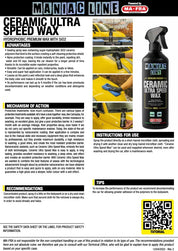 Maniac Line - CERAMIC ULTRA SPEED WAX 500ml