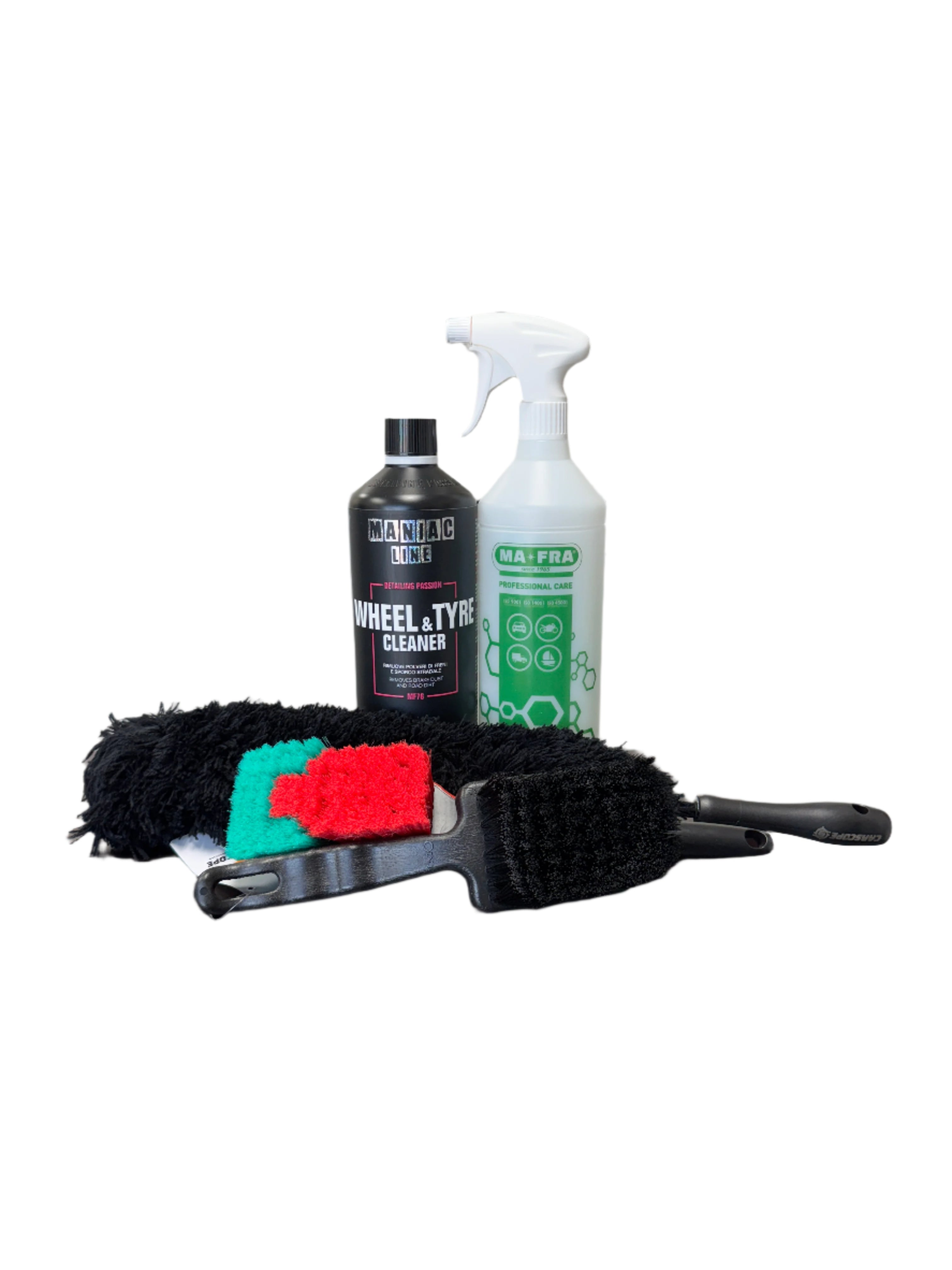 MANIAC Wheel and Tire Cleaning Bundle