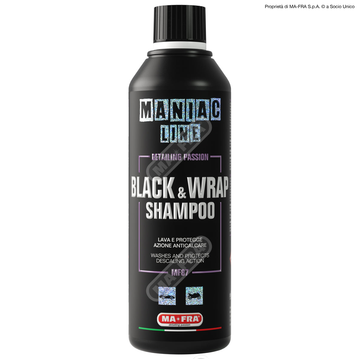 Maniac Line - BLACK & WRAP SHAMPOO 500ml