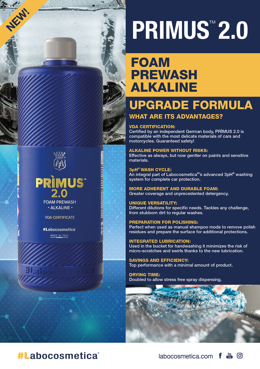 Labocosmetica - PRIMUS 2.0 - Alkaline Foam Prewash