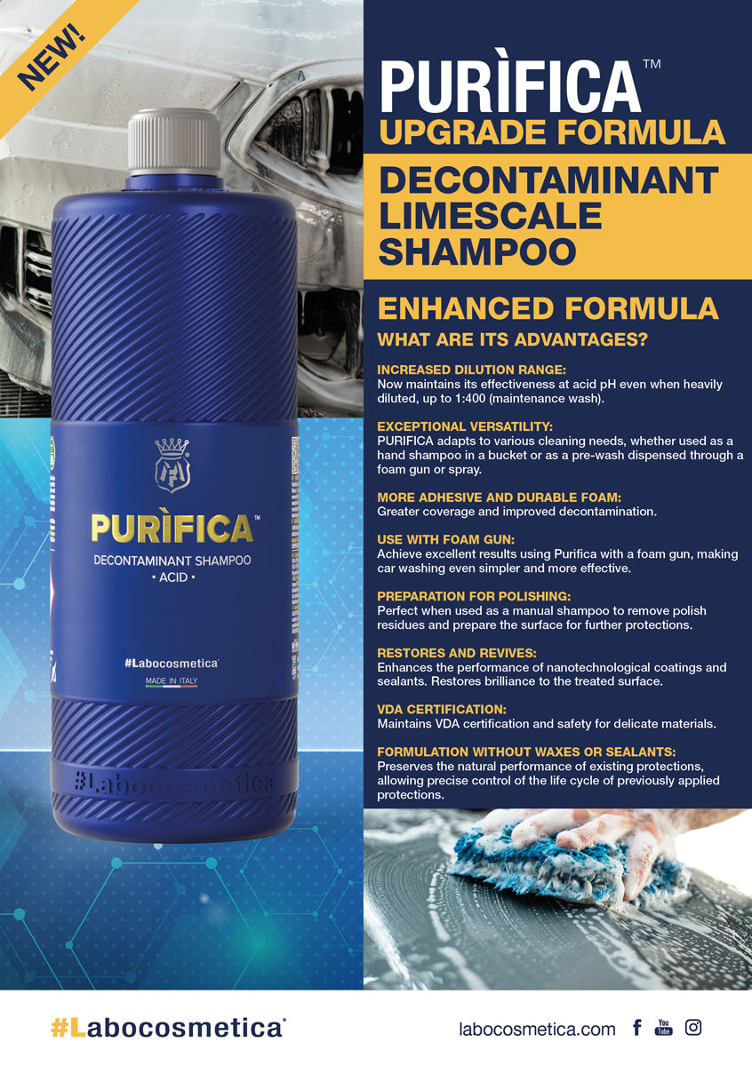 Labocosmetica - PURIFICA - Acid Decontaminant Shampoo