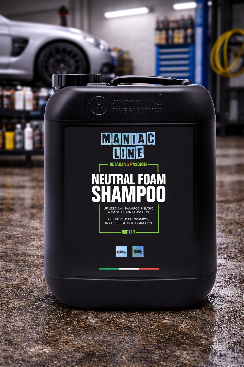 Maniac Line Neutral Foam Shampoo 5L | Gentle Car Wash | 5L
