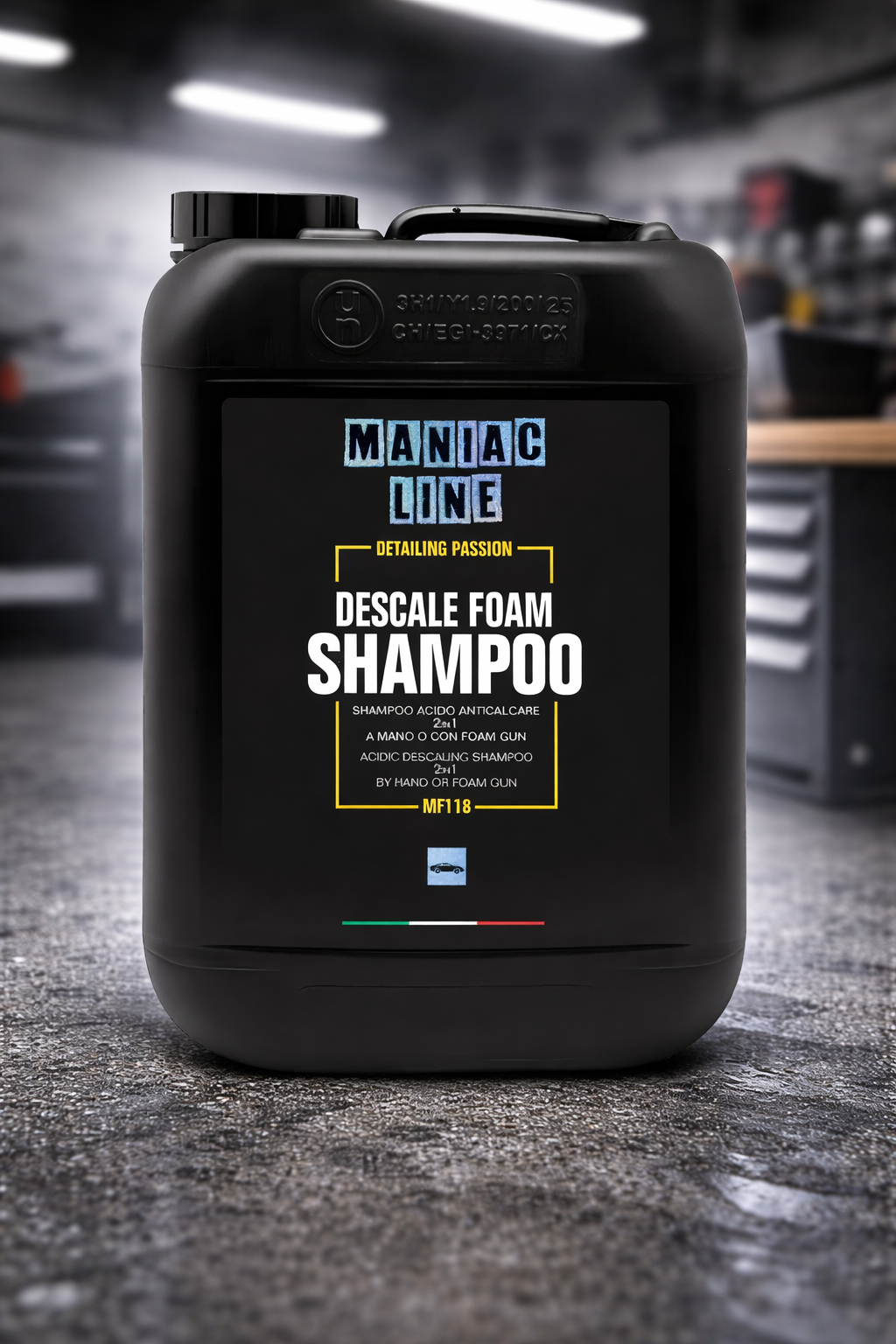 Maniac Line Descale Foam Shampoo – Removes Limescale & Road Film (5L)