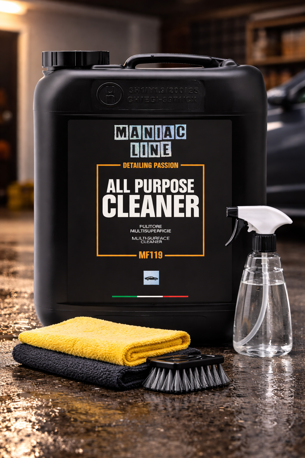 Maniac Line All Purpose Cleaner 5L | APC For Car Interiors & Exteriors | 5L