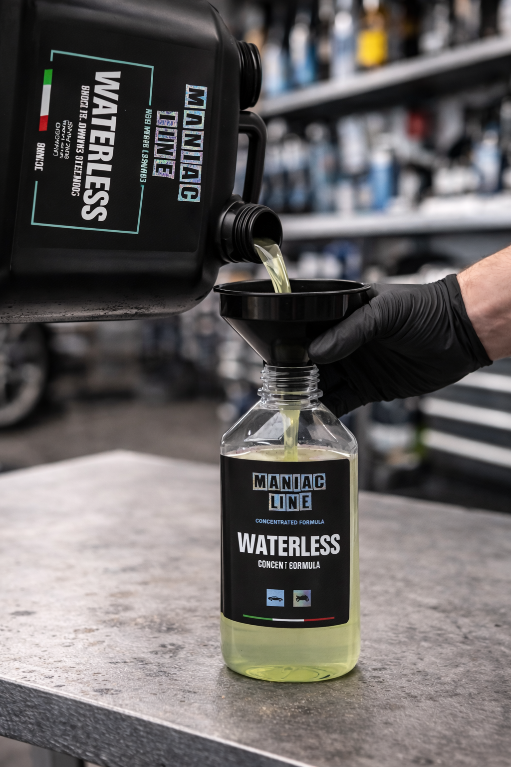 Maniac Line Waterless Wash | Quick Car Cleaner & Shine | 5L