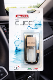 Mafra Deo Cube Car Air Freshener | Compact Hanging Neutralizer | Long-Lasting Forest Scent Eliminates Odors & Refreshes Cabin