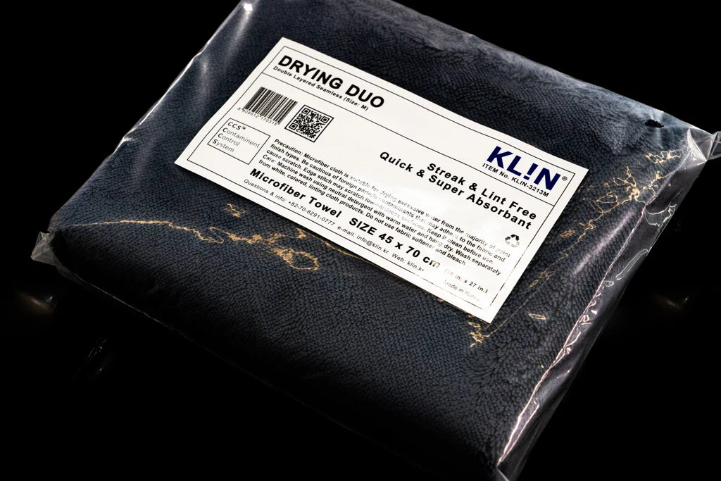 KLIN Drying Duo Towel | Small 14 x 9 | Microfiber Towel