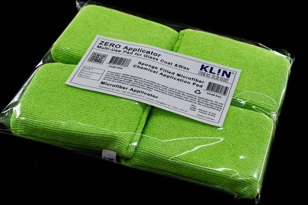 KLIN Zero Microfiber Applicator Pack