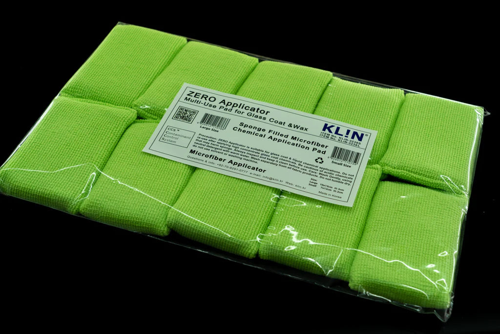 KLIN Zero Microfiber Applicator Pack