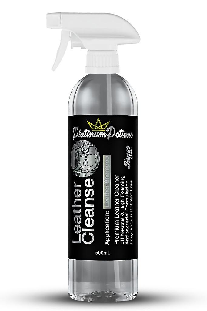 Platinum Potions Gentle & Effective Leather Cleaner | Leather Cleanse - Parks Car Care 