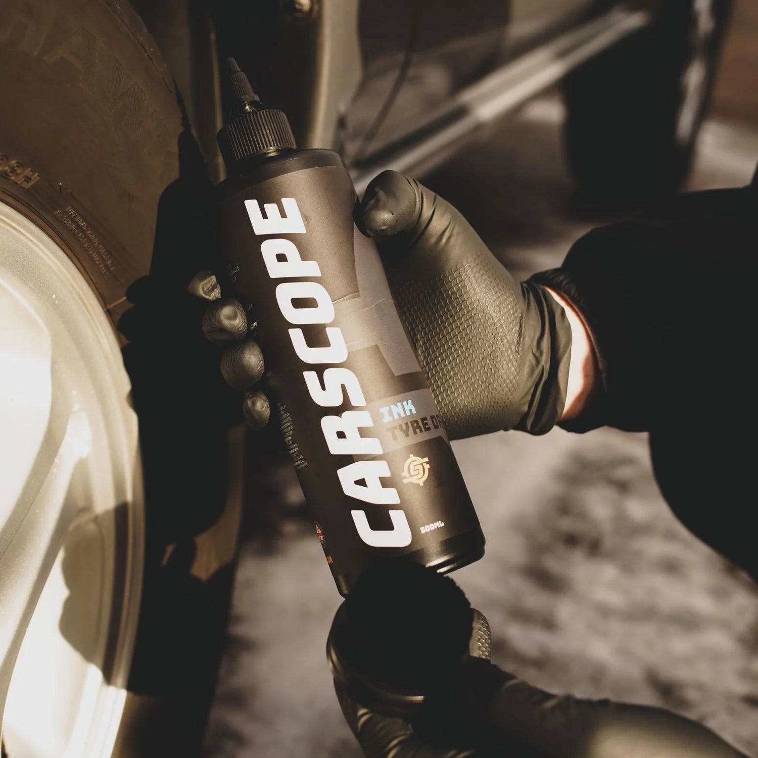 CARSCOPE UK Tire Dressing Brush | Tire Shine Applicator - Parks Car Care 