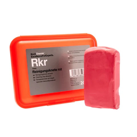 Clay Bar Red - (Abrasive) 200G - Parks Car Care 