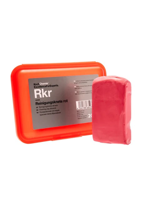 Clay Bar Red - (Abrasive) 200G - Parks Car Care 