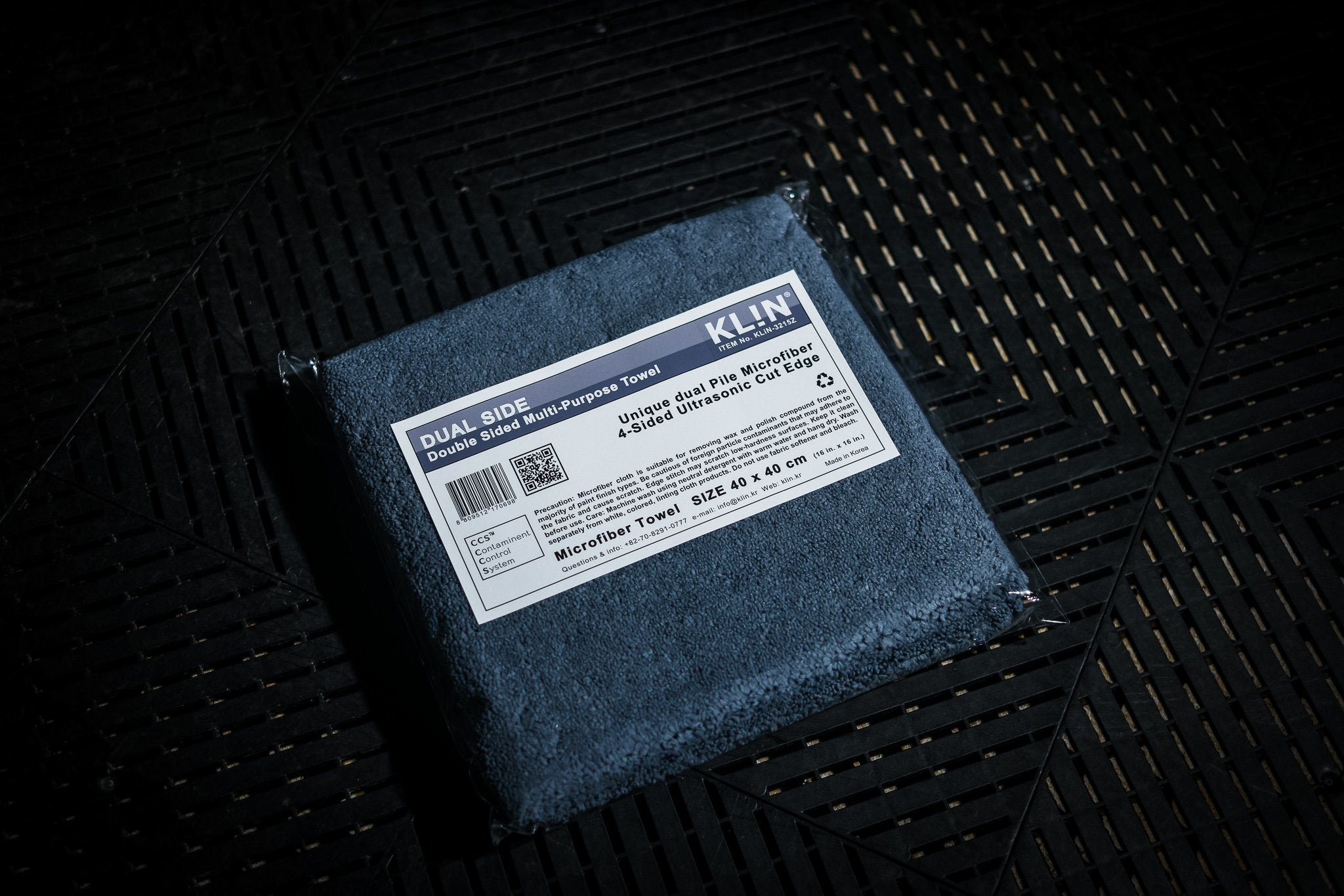 KLIN Dual Side Towel 16 x 16 | 2 Pack