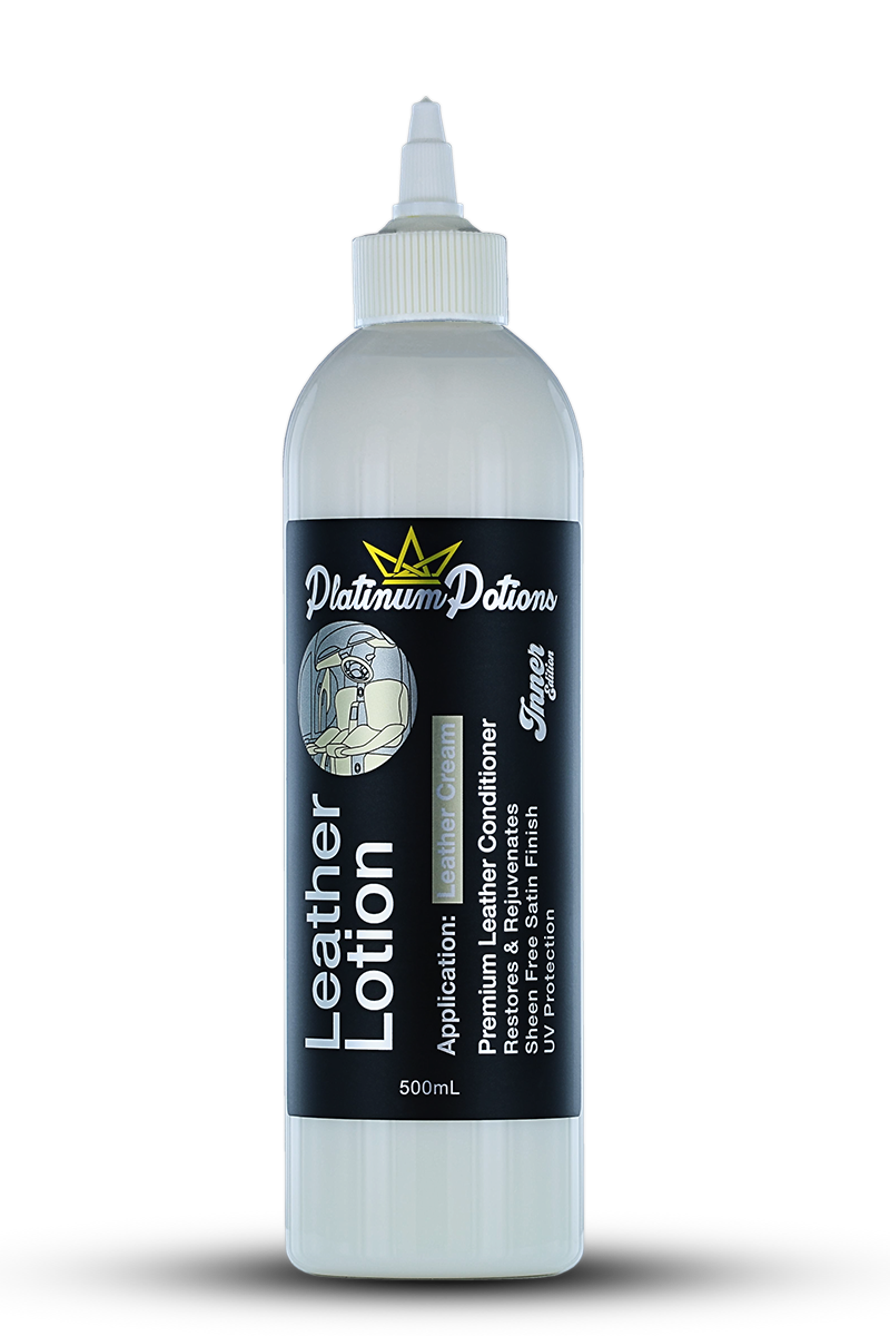Platinum Potions Leather Lotion | Protective Leather Conditioner - Parks Car Care